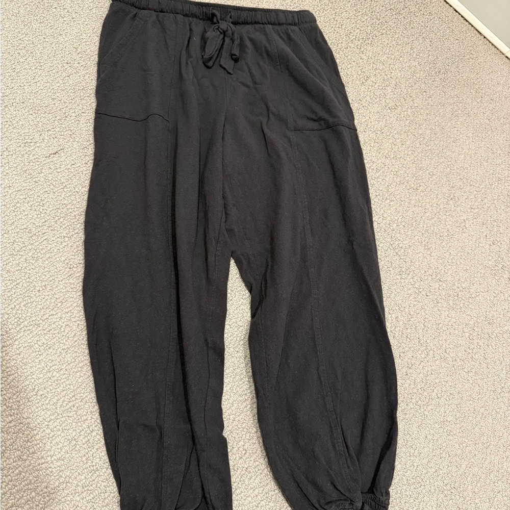 Aerie Black Track Pants